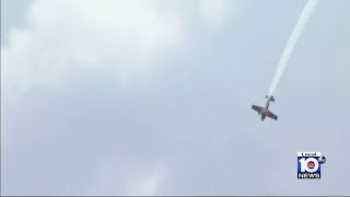 Planes clipped wings during Fort Lauderdale Air Show [upl. by Jourdain]