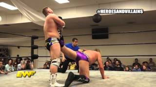 EWF  Mega King VS Brandon Gatson  April 1 2016 [upl. by Suirauqram]