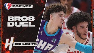 LaMelo vs Lonzo BALL BROTHERS DUEL Full Highlights 🔥 Hornets vs Bulls [upl. by Tippets]