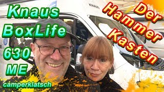 Knaus BoxLife 630 ME 💥 unter die Lupe genommen 💥 Kastenwagen Wohnmobil Test  Review ‼️ [upl. by Ausoj]