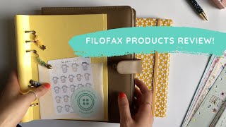 Filofax A5 Saffiano A5 Notebook and A5 Clipbook Review amp Walkthrough  A5 Ring Binder Planner [upl. by Wise]