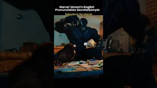 Venom Teaches English Pronunciation Epic Marvel Tutorial [upl. by Yemane]