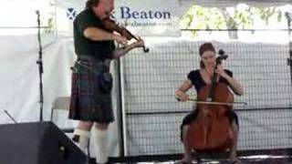 Alasdair Fraser amp Natalie Haas  fiddle and cello 1 [upl. by Naujak30]