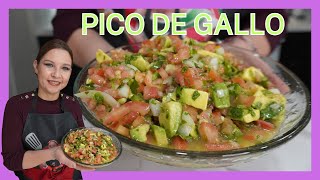 PICO de GALLO  Rico Acompañante  Cocinando Con Mabel  Ep 37 [upl. by Phail539]