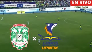 Marathon vs Lobos upnfm EN VIVO liga nacional Honduras apertura jornada 13 futbol hondureño [upl. by Moorefield702]