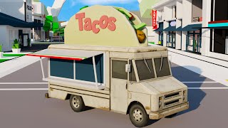 Selling 10 Tacos before I get Jailed in Brookhaven RP [upl. by Rehctelf]