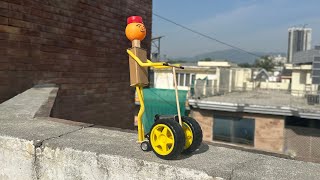 How To Make Mini 🛵 Scooter With Robot  DC Motor Scooter [upl. by Storer]