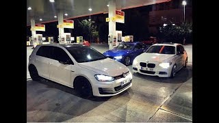 BMW 116i F20 RSA Motorsports vs BMW 320 ied F30  Cam Car Golf 7 16 TDI [upl. by Fernyak622]