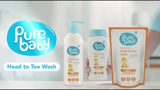 Pure Baby head to toe wash by Tempo Scan [upl. by Ollecram]