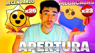 SUPER APERTURA  23 MEGACAJAS  25 STARDROPS Y drop LEGENDARIO [upl. by Nirro]