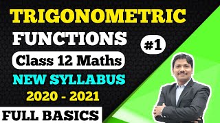 Trigonometric Functions Part 1  Full Chapter Synopsis  HSC New Syllabus 202021  Dinesh Sir [upl. by Barina]