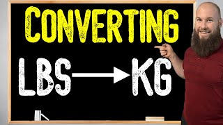 How To Convert Pounds To Kilograms  Lbs To Kg [upl. by Litman398]