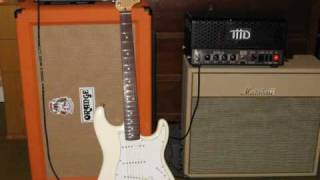 Fender Stratocaster 70 with THD Univalve  Clapton blues [upl. by Ahsikam]