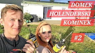 DOMEK HOLENDERSKI Demontaż kominka Lepimy otwory i demonujemy instalacje domekholenderski [upl. by Onabru]