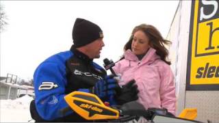 Sled Review 2009 MXZ X 800 Renegade [upl. by Etnoek]