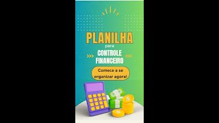 PLANILHA PARA CONTROLE FINANCEIRO 2025 100 LIBERADA [upl. by Swihart]