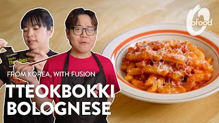 From Korea with Fusion Ep1 OFood Tteokbokki Bolognese 🍝 [upl. by Paschasia]