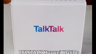 TalkTalk Huawei HG532 Use with Other ISPs [upl. by Annayr]