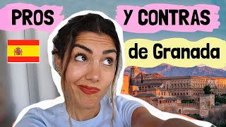 PROS Y CONTRAS de emigrar a GRANADA  ESPAÑA 🇪🇸 [upl. by Surtimed]