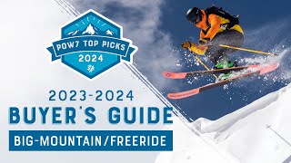 Best BigMountain and Freeride Skis of 20232024  Powder7 Buyers Guide [upl. by Gefell417]