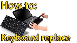 How to replace keyboard on Acer Extensa 5620 5220 laptop [upl. by Ahsed]