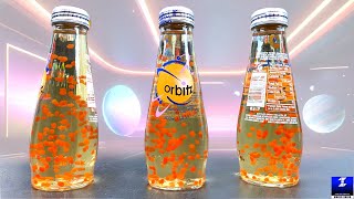 Orbitz Vanilla Orange Drink  90’s Drink with Balls [upl. by Nidraj]