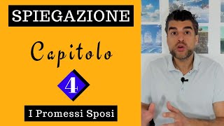 Spiegazione Capitolo 4 Promessi Sposi Analisi [upl. by Adora]