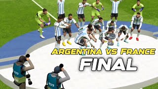 The Greatest Final Argentina vs France highlightsEfootball 2025 mobile [upl. by Phillane]