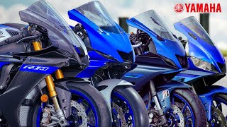 Yamaha R125 R15M R25 R3 R6 R7 R1 R1M Top Speed 2024 [upl. by Ramu]