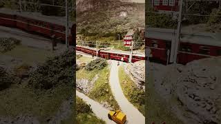 Model Railway Flamsbana Norway [upl. by Elleinad116]