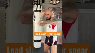 3 Muay Thai elbow combos for beginners 🔪 shorts [upl. by Goody]