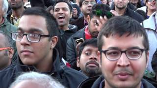 Diwali in London Trafalgar Square 2016  लंदन में दीवाली Part 78 [upl. by Inava]