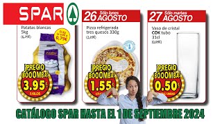 🆕  Catálogo SPAR  Folleto SPAR hasta el 1 de SEPTIEMBRE DEL 2024  Folleto SPAR  Spar [upl. by Normand]