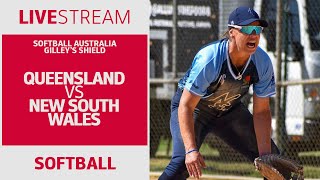 SOFTBALL  Queensland vs New South Wales  Gilleys Shield [upl. by Nol359]