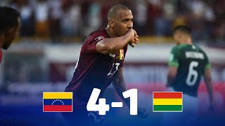 Eliminatorias  Venezuela 41 Bolivia  Fecha 15 [upl. by Neral663]