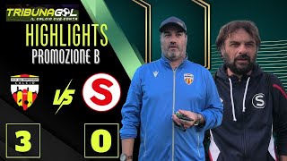 Promozione B Highlights Vigor Montecosaro Settempeda [upl. by Ellissa]