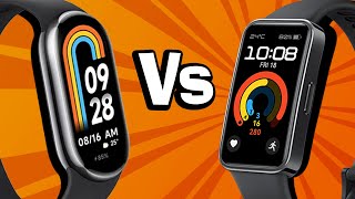 HUAWEI BAND 9 vs MI BAND 8 GLOBAL  Qual é a Melhor [upl. by Bryana672]