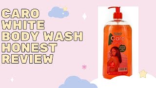 caro white liquid body wash honest review bodylotion skincare skinlightening [upl. by Aryl632]