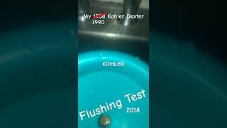 My 1990 Kohler Dexter Urinal Flushing [upl. by Nyrmac]