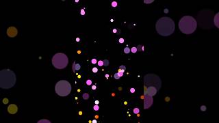 Black Screen Lighting Effects Colour Full Particles Black Screen Template Video blackscreen ss [upl. by Germana]