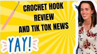 🌈 Crochet Hook Review amp Exciting News 🧶✨ [upl. by Eldrid]