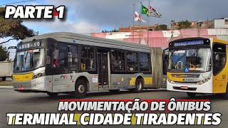 TERMINAL CIDADE TIRADENTES no HORÁRIO DE PICO PELA MANHÃ PARTE 1 [upl. by Eedolem396]