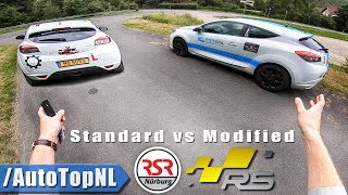 Renault Megane RS 265 REVIEW POV  STANDARD vs MODIFIED  by AutoTopNL [upl. by Arick]