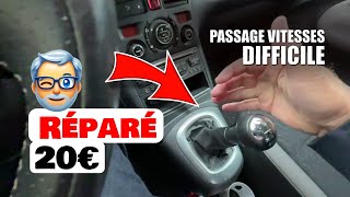 DUR DUR les vitesses sur ma Citroën C3 Picasso [upl. by Anuska781]