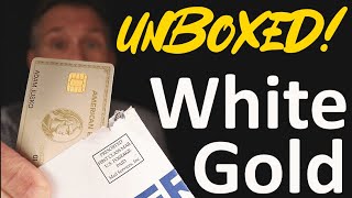 UNBOXED White Gold American Express Card 💳 Plus An Update on That Amex White Gold Bonus 💳 [upl. by Jesher29]