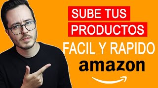 Como SUBIR un PRODUCTO a AMAZON FBA Seller Central CÓMO CREAR UN LISTING EN AMAZON DE FORMA SENCILLA [upl. by Fellner]