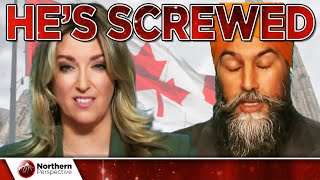 Jagmeet DESTROYS NDP Party on National Television  Gets EVISCERATED by Vassy Kapelos [upl. by Christin]