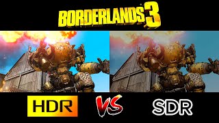 Borderlands 3  HDR vs SDR Intro  HDR Is A Must In This Game [upl. by Nauqyaj973]