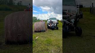 Family at the farm riding ATV [upl. by Sorips]