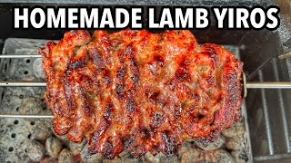 How to Make Homemade Lamb Yiros [upl. by Sexton]